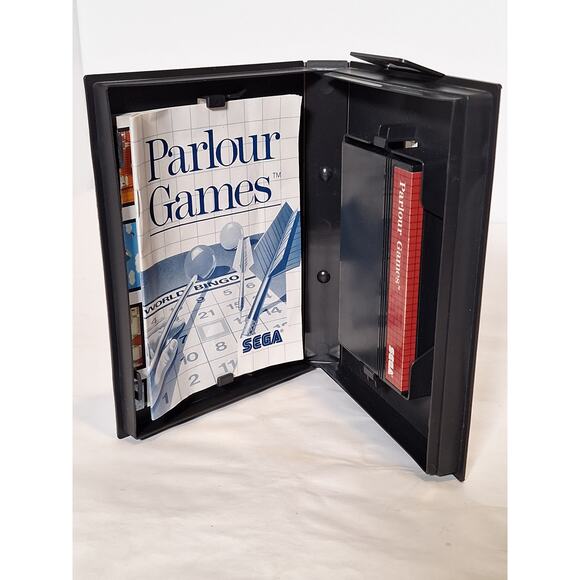 Parlour Games Sega Master System Video Game CIB Near Mint Mega Cartridge - Picture 2 of 6
